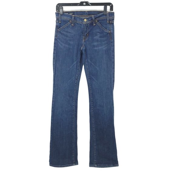Citizens Of Humanity Leigh 148 Bootcut Jeans Womens Size 27 Stretch Low Waist - Picture 1 of 11